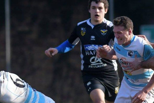 Udine cede in casa al Valsugana per 19 a 36 al termine di una partita spettacolare