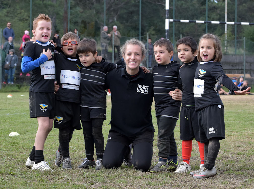 Il Mini-Rugby al concentramento di Prosecco