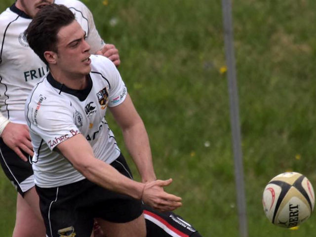 il mediano di mischia Leonardo Balzi