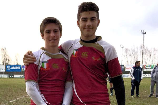 Alberto Comelli e Filippo Burin