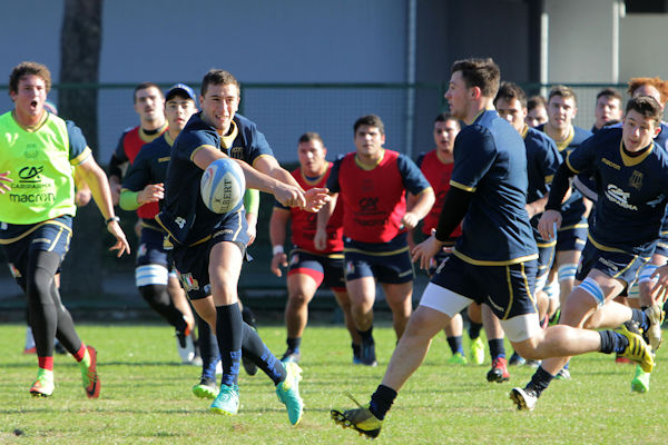 gli Azzurrini in allenamento durante l'ultimo collegiale a Roma