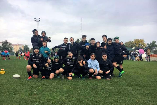Bel esordio casalingo per i Mini-Rugbysti bianconeri