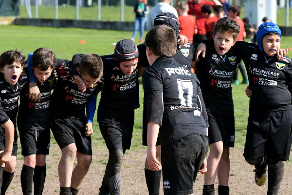 buona la prima del MiniRugby in casa dei Caimani