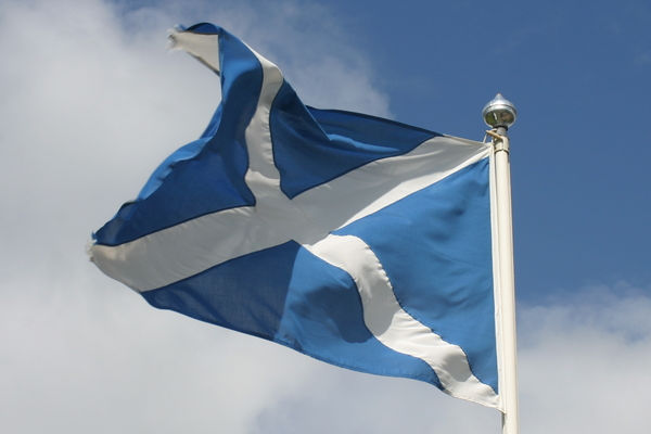 bandiera della Scozia